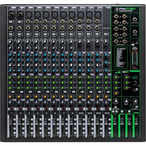 Main product image for Mackie ProFX16v3 16-Channel 4-Bus Professional Effect249-565